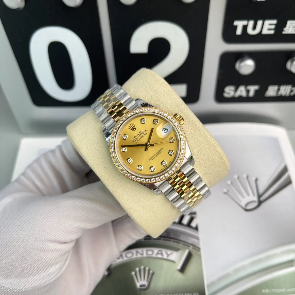 Rolex Datejust Champagne Dial 116243 36 mm