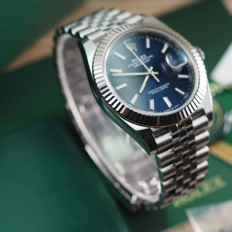 Rolex Datejust Blue Dial 126334 Jubilee 41 mm