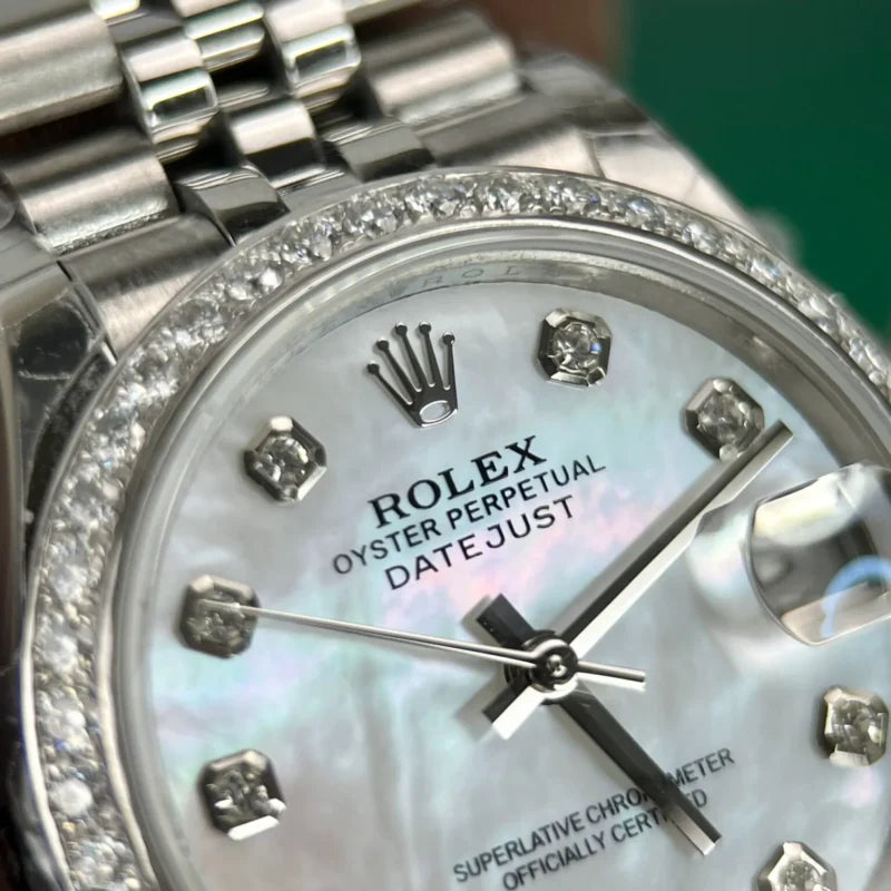 Rolex Datejust Mother of Pearl – White Dial 116244 36 mm