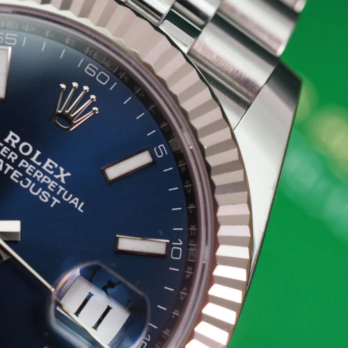 Rolex Datejust Blue Dial 126334 Jubilee 41 mm