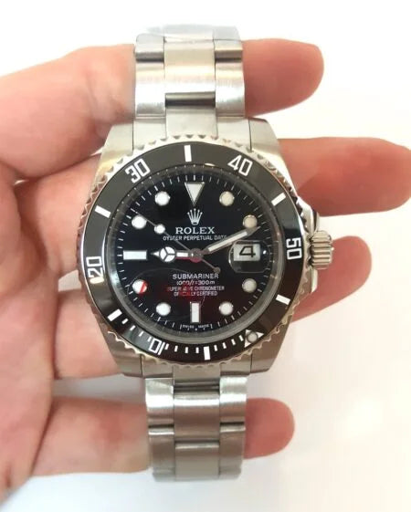 Replica Rolex Submariner Black Dial 116610LN