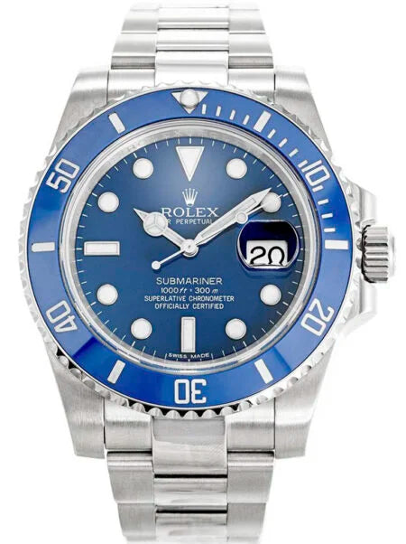 Replica Rolex Submariner Blue Dial 116619LB “Smurf”