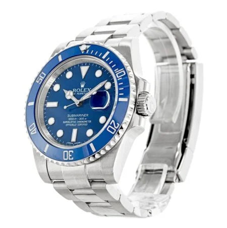 Replica Rolex Submariner Blue Dial 116619LB “Smurf”