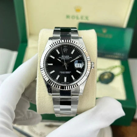 Rolex Datejust Black Dial 116334 41 mm