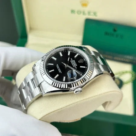 Rolex Datejust Black Dial 116334 41 mm