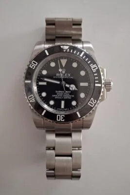 Rolex Submariner Black Dial 124060 No-Date