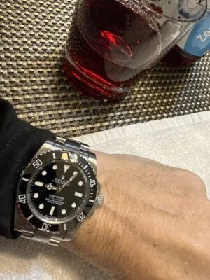 Rolex Submariner Black Dial 124060 No-Date