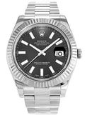 Rolex Datejust Black Dial 116334 41 mm