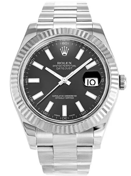 Rolex Datejust Black Dial 116334 41 mm