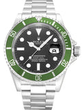 Replica Rolex Submariner Black Dial 16610LV “Kermit”