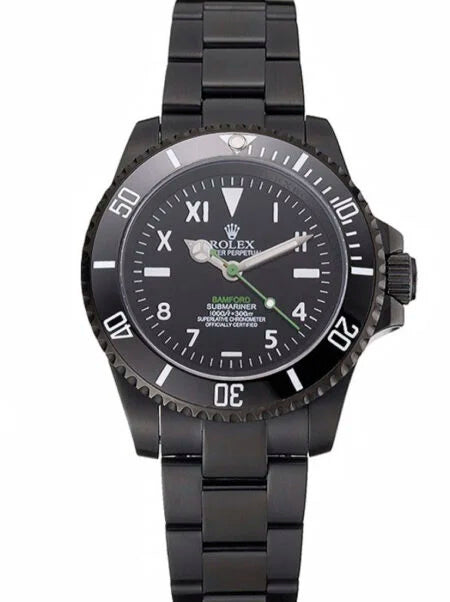 Replica Rolex Submariner Black Dial PR16233BBL
