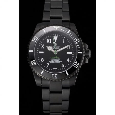 Replica Rolex Submariner Black Dial PR16233BBL