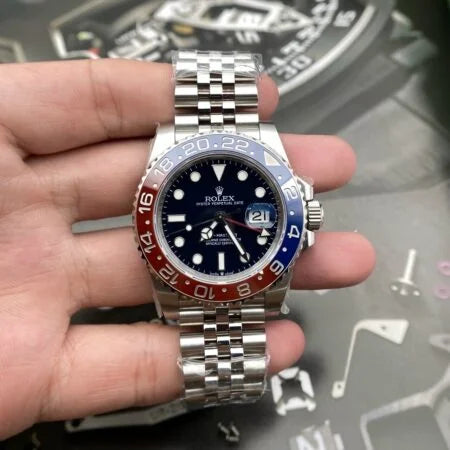 Superclone Rolex GMT-Master II 126710BLRO “Pepsi” Jubilee
